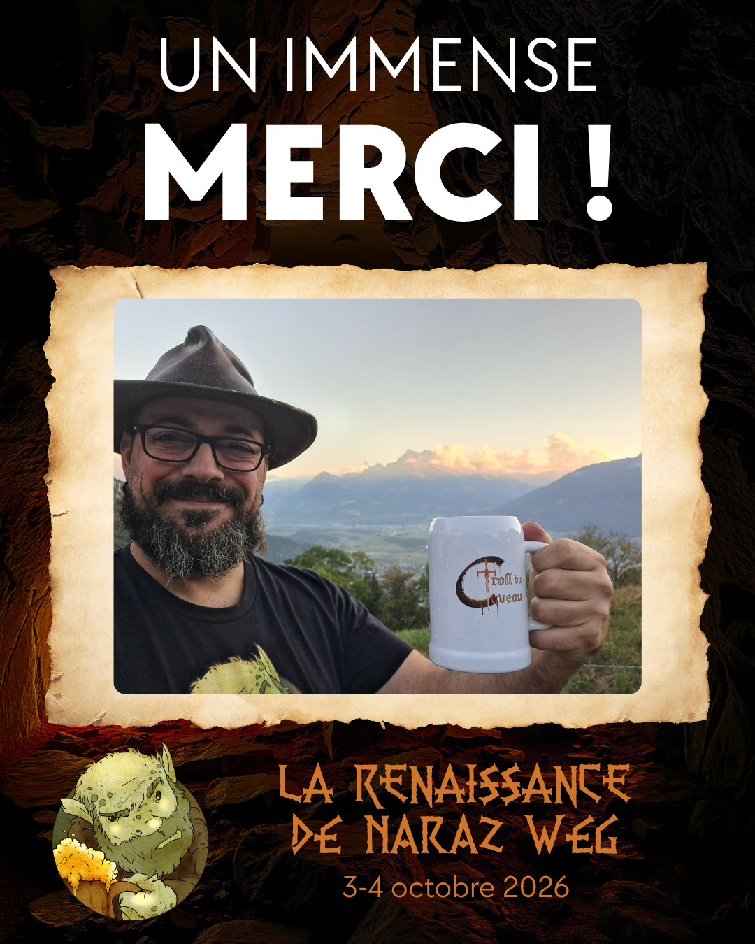 Un immense MERCI !