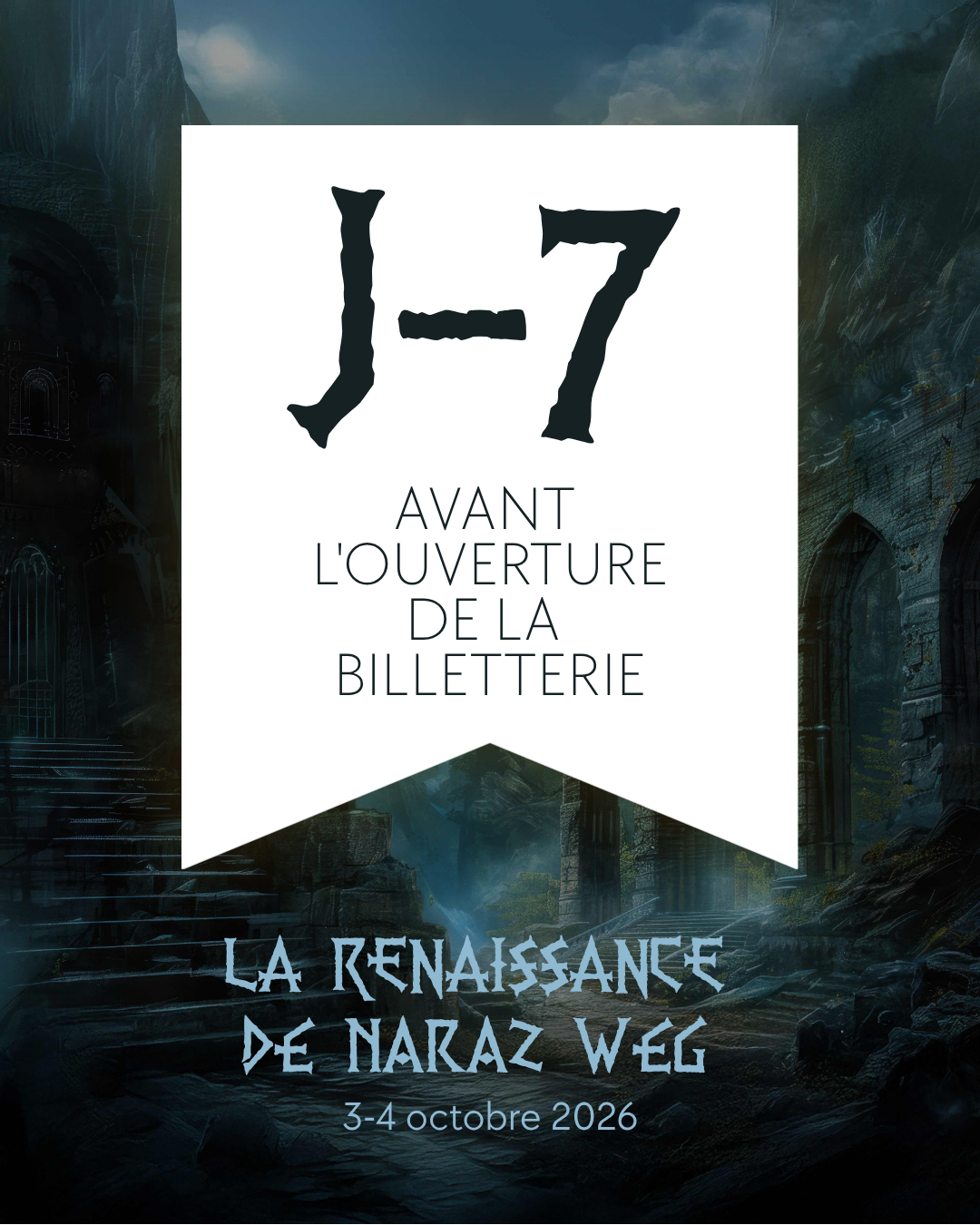 J-7 avant l'ouverture de la billetterie